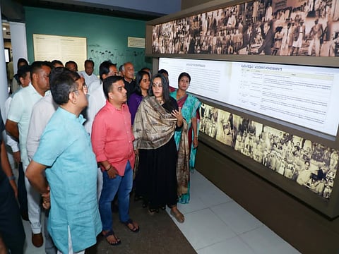 Ambedkar National Foundation unveils museum, e-library in Ahmedabad
