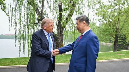 Beijing: President Donald Trump with China