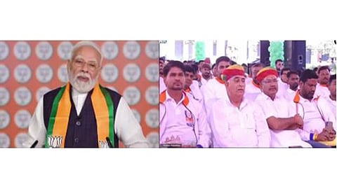 "Youth are the backbone of Viksit Bharat": PM Modi lauds Seva Sankalp Yatris, highlights role of youth