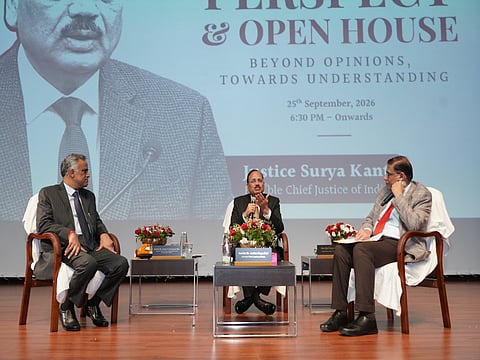 CJI Surya Kant holds first-ever open interaction with law students at CNLU Patna