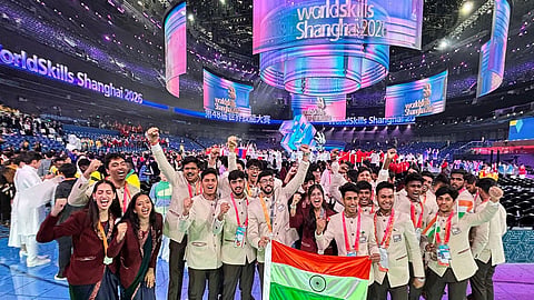 India Ranks 10th at WorldSkills Shanghai 2026, wins 6 Silver medals and 20 Medal for Excellence