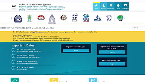 CAT 2026 application edit window