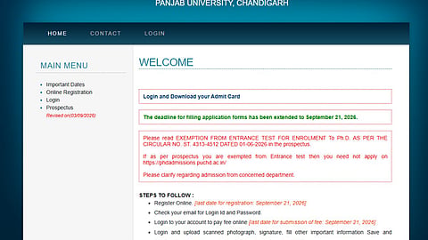 Panjab University PhD Entrance Exam 2026 Answer Key