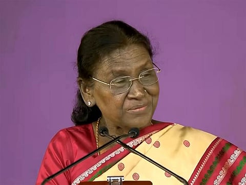 President Murmu pays tribute to Mahatma Gandhi on eve of his 157th birth anniversary