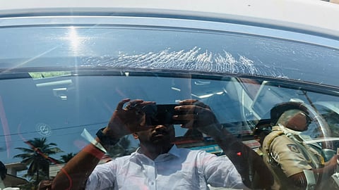 Minister Janeesh’s vehicle ‘blocked, damaged’ by DYFI workers