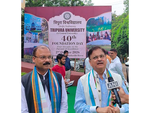 Tripura Central University celebrates 40-year milestone
