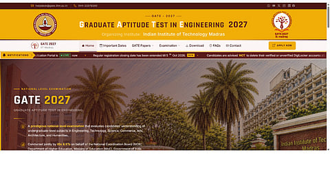 GATE 2027 Registration