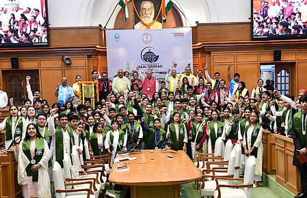 Young minds debate pollution, water conservation and climate change at Delhi Assembly