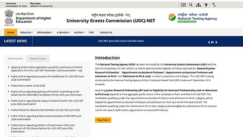UGC NET December 2026 Registration