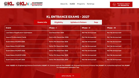 KLEEE 2027 registration