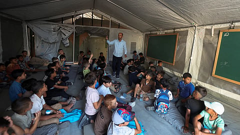 US charity to use AI to monitor ‘hateful’ speech in Gaza classrooms