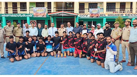 J-K Police organises kabaddi tournament in Ramban to engage youth, promote sports