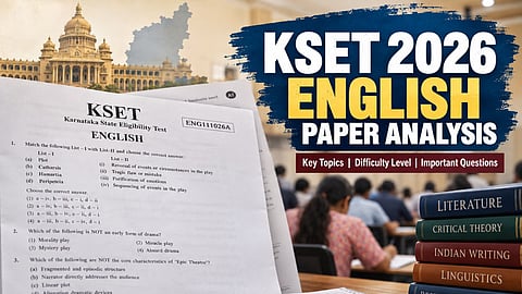 KSET English Paper Analysis 2026