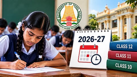 Tamil Nadu Board Exam Timetable 2027