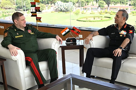 India and Russia discuss deepening military ties, expanding professional exchanges