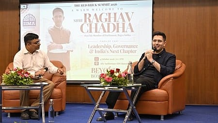 IIM Ahmedabad hosts Raghav Chadha at Red Brick Summit 2026 for discussion on leadership and governance