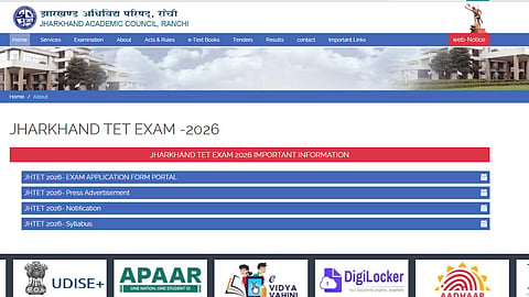 Jharkhand TET Admit Card 2026