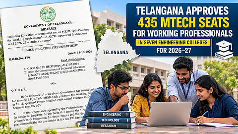 Telangana Approves 435 MTech Seats
