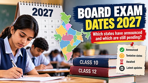 Board Exam Dates 2027