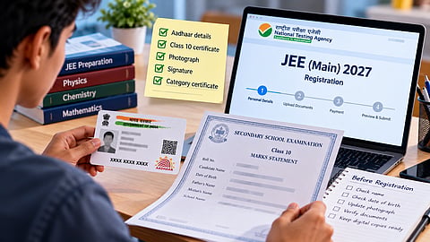 JEE Main Registration 2027 Checklist