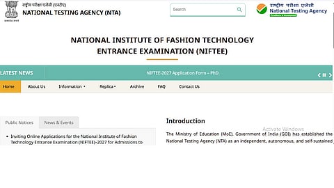NIFT 2027 Registration Begins