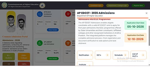 AP EDCET Web Options 2026 closing Today