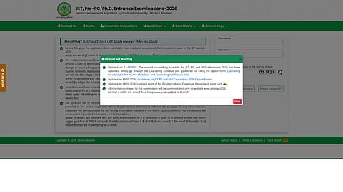 Rajasthan JET Seat Allotment 2026