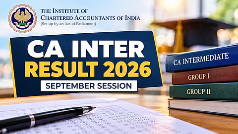 CA Inter Result September 2026 
