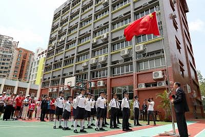 Compulsory state news in China school timetable raises questions over political indoctrination (File image)