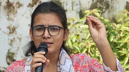 AISA chief Neha Bora appears before SEM Court in Delhi