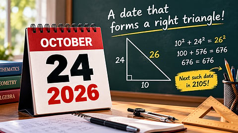 October 24, 2026, Pythagorean Theorem Day