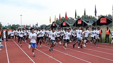 Indian Army successfully concludes Tripura Agniveer Recruitment rally 2026