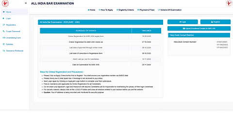 AIBE 22 Registration 2026
