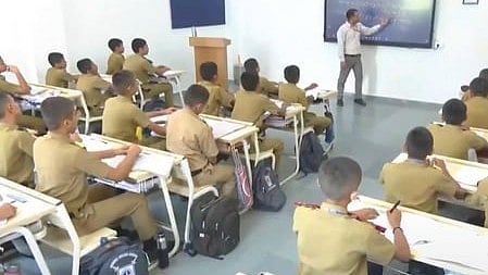 Gujarat school trains students for careers in police, central armed forces alongside academics
