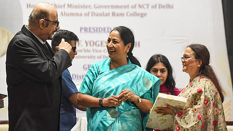“Every girl in Delhi should move forward fearlessly”: CM Rekha Gupta inaugurates facilities at Daulat Ram College