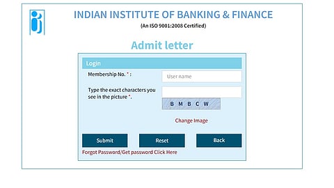 IIBF JAIIB admit card 2026