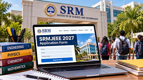 SRMJEEE 2027 application form