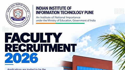 IIIT Pune Faculty Recruitment 2026