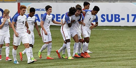 The USA U17 team's opening match was against hosts India on Octobe r6