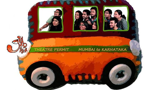 Gillo will visit places where there are kids aplenty and perform theatre for them, off a bus