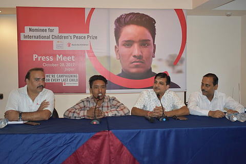 Shailendra has decided to dedicate his life to protect children's rights, and doesn't mind dedicating his whole life to it