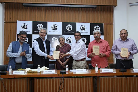 Pankaj Chandra during the launch of his book