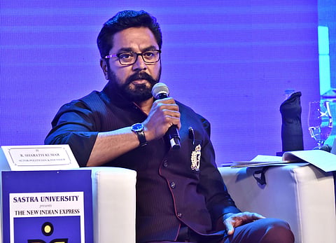Sarathkumar at the ThinkEdu conclave