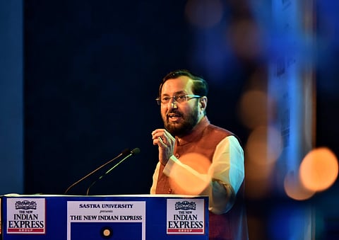 Prakash Javadekar at TNIE's ThinkEdu Conclave
