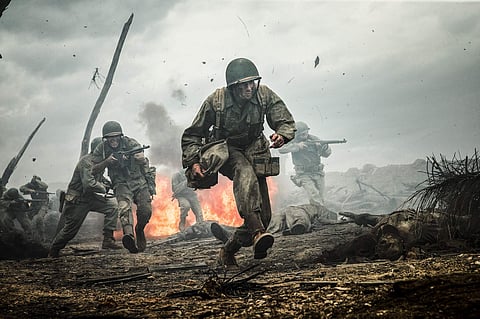A still from Hacksaw Ridge