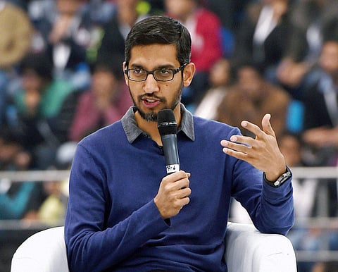 Google's CEO Sundar Pichai
