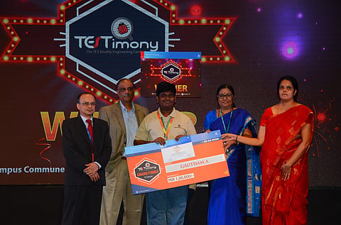 15 finalists contested for the top three spots at the TESTimony 2017 grand finale