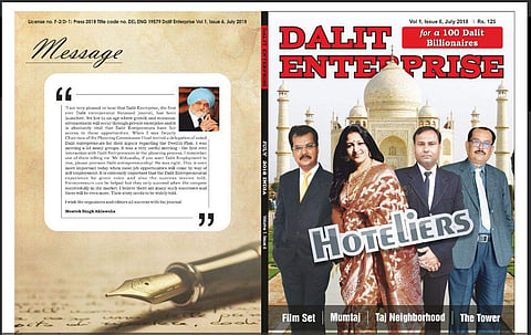 Dalit Enterprise is modelled after Black Enterprise and hopes to inspire scores of Dalit youth to be job providers than seekers