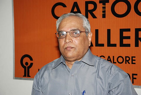 V G Narendra is the Managing Trustee of Indian Institute of Cartoonists