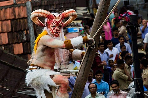  For Ravi, every Krishna Janmashtami is an occasion for him to do his bit for society (Photo courtesy: Krithik Bhat)